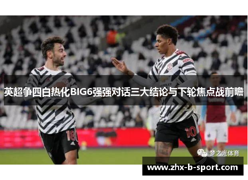 英超争四白热化BIG6强强对话三大结论与下轮焦点战前瞻 英超争四白热化BIG6强强对话三大结论与下轮焦点战前瞻